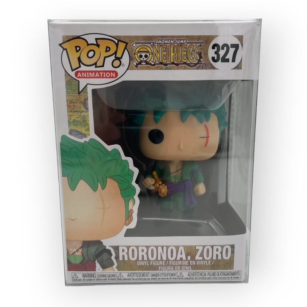 Funko Pop Animation One Piece Roronoa Zoro #327 Vinyl Figure Funimation New - Picture 1 of 6